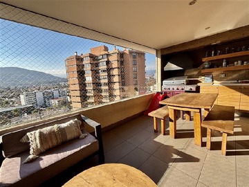 Departamento en venta en Hermanos Cabot / Las Tranqueras, Las Condes - 3 dormitorios, 3 baños