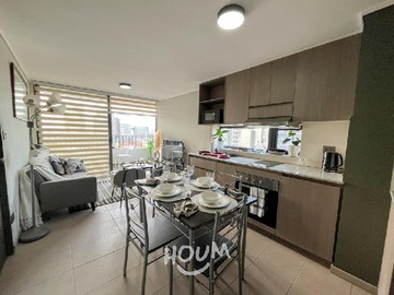 Departamento en arriendo mensual en Avenida Vicuña Mackenna, La Florida - 1 dormitorio, 1 baño