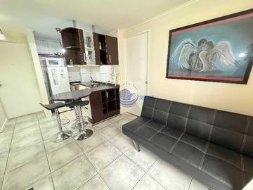 Departamento en venta en Acogedor depto amoblado 2D-2B en el Centro (171557), Santiago - 2 dormitorios, 2 baños