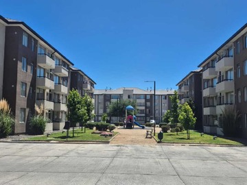 Departamento en venta en Vendo Depto Rentando 6.3% - Ya Arrendado (174890), Talca - 3 dormitorios, 2 baños