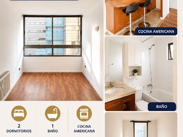 Departamento en venta en Catedral 1209, Santiago - 2 dormitorios, 1 baño