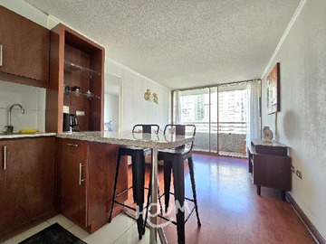 Departamento en arriendo mensual en Padre Alonso de Ovalle, Santiago - 1 dormitorio, 1 baño