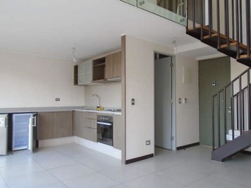 Departamento en venta en CA - Amplio Loft Tranquilo Sector de Santiago Centro, Santiago - 1 dormitorio, 2 baños