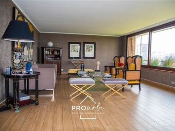 Departamento en venta en El Pangue/Vista al Club de Golf los Leones, Vitacura - 5 dormitorios, 4 baños