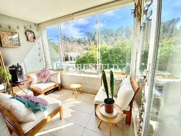 Departamento en arriendo mensual en Bernardo O´Higgins, Viña del Mar - 2 dormitorios, 2 baños