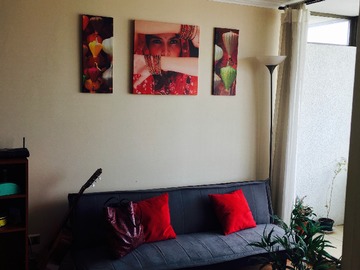 Departamento en arriendo mensual en Desde 01 de Sept Depto Amoblado Sector Poniente - 1 dormitorio, 1 baño