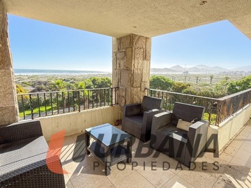 Departamento en venta en Exclusivo departamento frente al mar – la serena golf, La Serena - 3 dormitorios, 2 baños