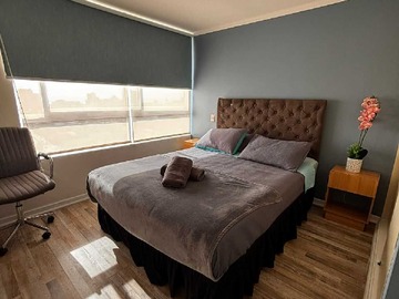 Departamento en arriendo mensual en Depto Amoblado en el corazón de Antofagasta (172451), Antofagasta - 2 dormitorios, 1 baño