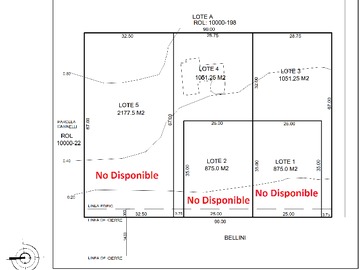 Sitio en venta en Calle Bellini, Villa Italia, Coronel