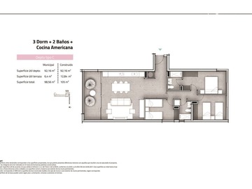 Venta / Departamento / La Serena