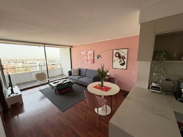 Departamento en arriendo mensual en Hermoso Departamento - 1 dormitorio, 1 baño