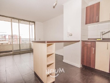 Departamento en arriendo mensual en Avenida Vicuña Mackenna, La Florida - 1 dormitorio, 1 baño