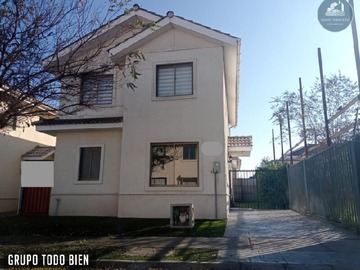 Casa en arriendo mensual en los Ceibos 1100, Padre Hurtado - 3 dormitorios, 3 baños