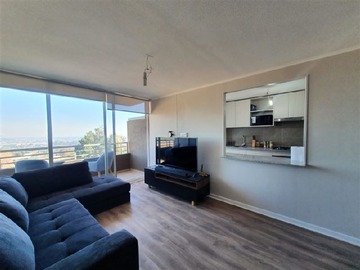 Departamento en arriendo mensual en Avenida Canal La Luz con Avenida el Peral, Puente Alto - 3 dormitorios, 2 baños