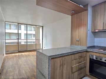 Departamento en arriendo mensual en Cochrane, Ongolmo, Barrio Universitario, Concepción - 1 dormitorio, 1 baño