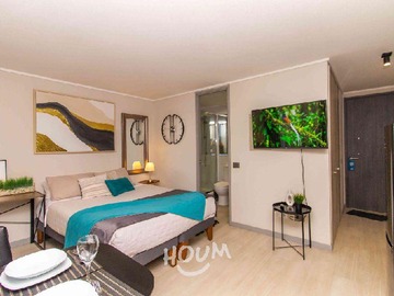 Departamento en arriendo mensual en Eleuterio Ramírez, Santiago - 1 dormitorio, 1 baño