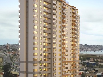 Departamento en arriendo mensual en Edificio santo rosa del mar, Coquimbo - 2 dormitorios, 2 baños