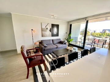 Departamento en arriendo mensual en Amoblado y cómo nuevo, Providencia - 2 dormitorios, 2 baños