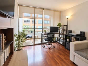 Departamento en arriendo mensual en Los Trigales con Pedro de Gamboa, Las Condes - 1 dormitorio, 1 baño
