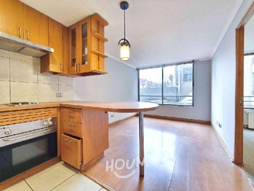 Departamento en arriendo mensual en Bellavista, Recoleta - 1 dormitorio, 1 baño