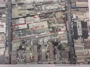 Sitio en venta en San diego con victoria, Santiago