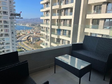 Departamento en venta en Arenales, Concón - 2 dormitorios, 2 baños