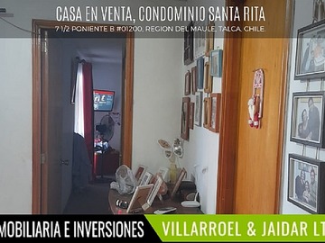 Casa en venta en Condominio santa rita, san clemente, San Clemente - 3 dormitorios, 2 baños