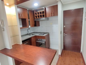 Departamento en venta en Dpto 1 dorm. estac y bodega, metro Sta Lucia. (132226), Santiago - 1 dormitorio, 1 baño