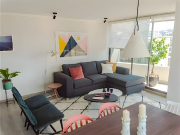 Departamento en venta en Bustos, Providencia - 2 dormitorios, 2 baños