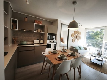 Departamento en venta en Esquina garcía reyes sector barrio yungay, Santiago - 2 dormitorios, 2 baños