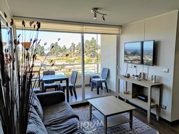 Departamento en venta en Central, Concón - 2 dormitorios, 1 baño