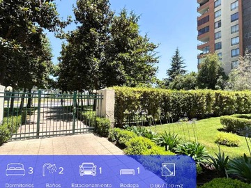 Departamento en venta en Paga menos 3D+2B+1E+1B Norte+96 m² (169365), Huechuraba - 3 dormitorios, 2 baños