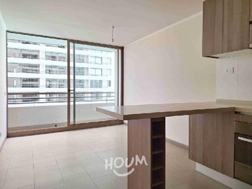Departamento en arriendo mensual en Avenida Quilín, Macul - 1 dormitorio, 1 baño