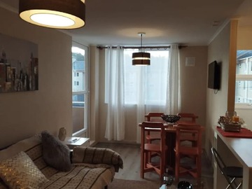 Departamento en arriendo mensual en Del pillan, Pucón - 2 dormitorios, 1 baño