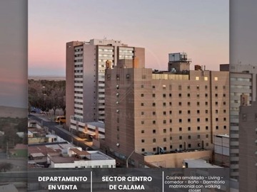 Departamento en venta en Edificio el espacio parque vivar, Calama - 1 dormitorio, 1 baño