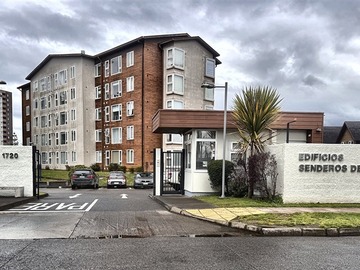 Departamento en arriendo mensual en Condominio Senderos de Bellavista, Osorno., Osorno - 2 dormitorios, 1 baño