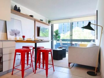 Departamento en arriendo mensual en Depto arriendo calle abate molina., Santiago - 2 dormitorios, 2 baños