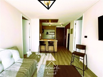 Departamento en arriendo mensual en Amoblado 2D+2B+Est.+BD / Francisco Meneses, Ñuñoa - 2 dormitorios, 2 baños