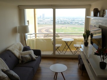 Departamento en arriendo mensual en Frente al movistar arena, Santiago - 2 dormitorios, 2 baños