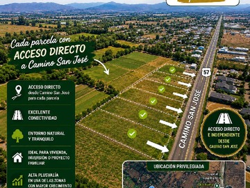 Terreno en venta en Parcela Urbano, Camino San José, Colina (171420), Colina