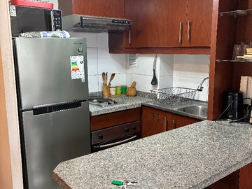 Departamento en venta en Dp semi amoblado m u de chile (174378), Santiago - 1 dormitorio, 1 baño