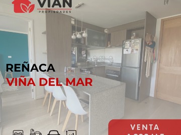 Departamento en venta en Vicuña Mackenna, Viña del Mar - 2 dormitorios, 2 baños