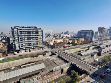 Departamento en venta en metro Santa Ana (L5), Santiago - 1 dormitorio, 1 baño
