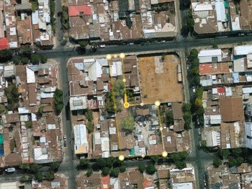 Sitio en venta en Venta Terreno para Proyecto Inmobiliario, Barrio Yungay, Santiago