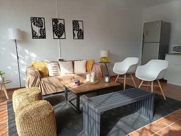 Departamento en arriendo mensual en Camino a farellones km 2,5, Lo Barnechea - 2 dormitorios, 1 baño