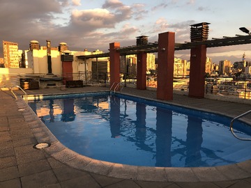 Departamento en arriendo mensual en Depto Luminoso, Muy Tranquilo y Centrico, Sin Comisión - 1 dormitorio, 1 baño