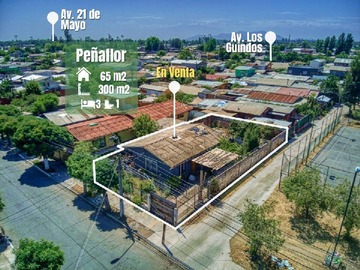 Casa en venta en Forestal 984, Peñaflor, Región Metropolitana de Santiago 9750000, Chile, Peñaflor - 3 dormitorios, 1 baño