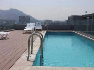 Departamento en arriendo mensual en Moderno Depto. a pasos del metro (164776), Santiago - 2 dormitorios, 2 baños