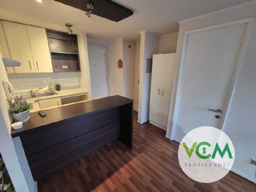 Departamento en arriendo mensual en Arriendo departamento 1 dorm a pasos de metro vicente valdes, La Florida - 1 dormitorio, 1 baño