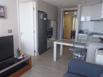 Departamento en venta en Los abedules, Concón - 1 dormitorio, 1 baño